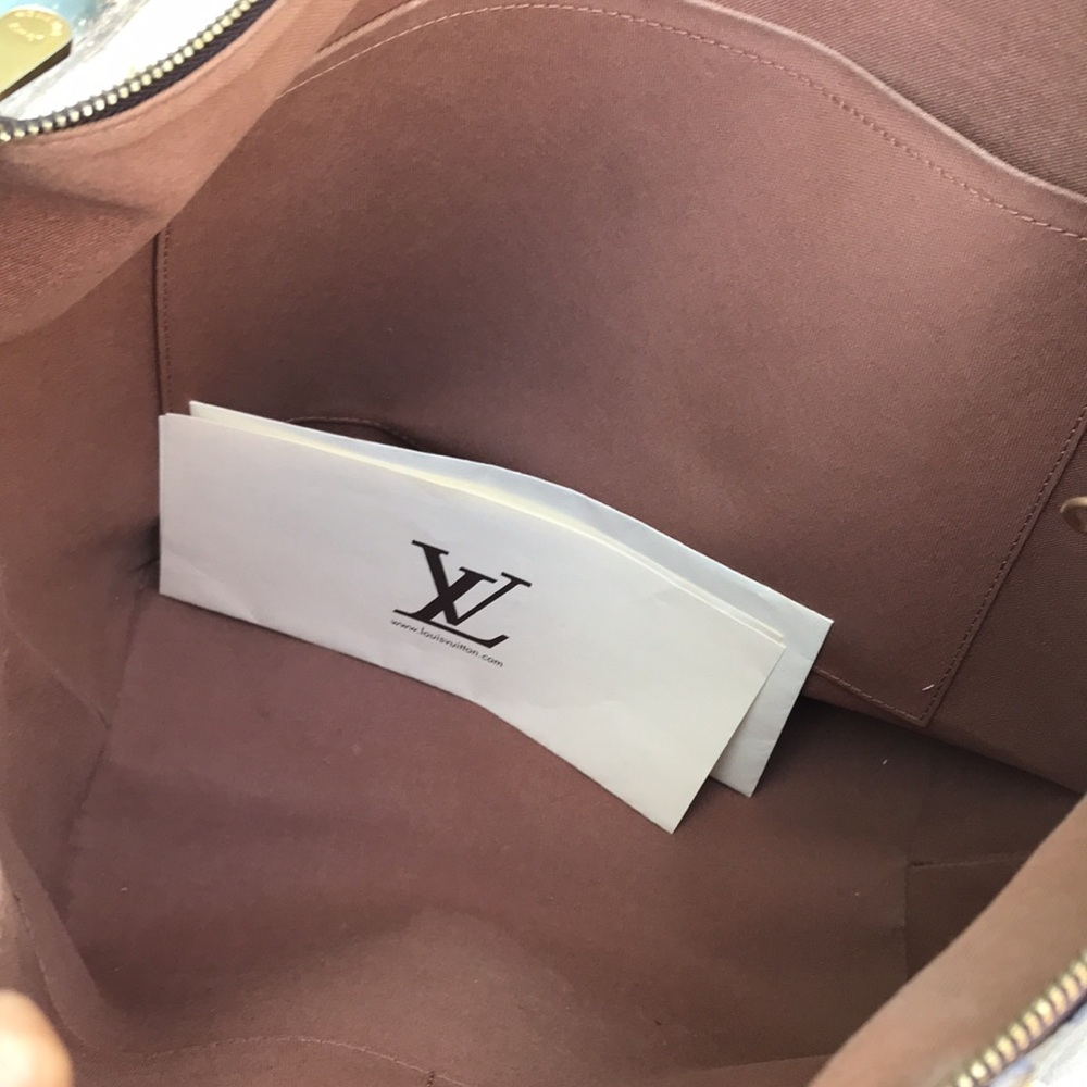 💎✨ TOP ZIPPER ✨💎 HUGE Louis Vuitton X-LARGE TOTE TOTALLY GM W/ RECEIPT - Picture 7 of 16